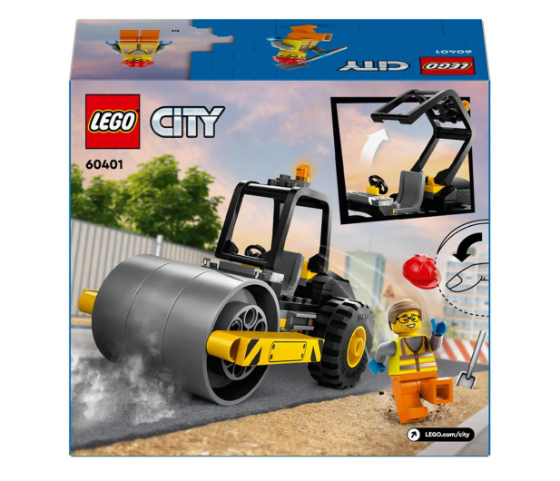 LEGO City 60401 Walec budowlany - 1202572 - zdjęcie 7